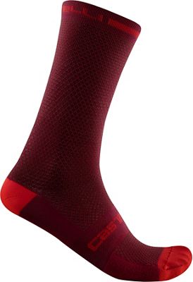 Castelli Superleggera T 18 Socks - Bordeaux - S/M}, Bordeaux