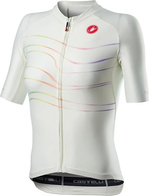 Castelli Women's Aero Pro Cycling Jersey - Ivory - XL}, Ivory