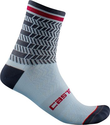 Castelli Avanti 12 Socks SS21 - Dusty Blue-Dark Steel Blue - XXL, Dusty Blue-Dark Steel Blue