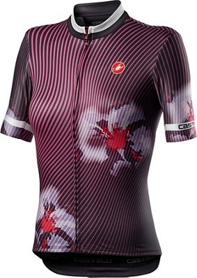 Castelli Women's Primavera Cycling Jersey - Bordeaux - L}, Bordeaux