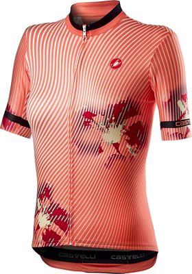 Castelli Women's Primavera Cycling Jersey - Peach Echo - L}, Peach Echo