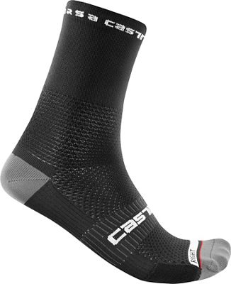 Castelli Rosso Corsa Pro 15 Socks - Black - XXL}, Black