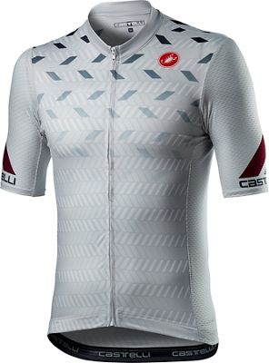 Castelli Avanti Cycling Jersey SS21 - Silver Gray - XS, Silver Gray