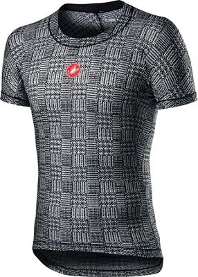 Castelli Pro Mesh M Short Sleeve Base Layer SS21 - nero - bianco, nero - bianco
