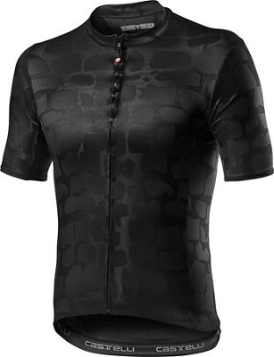 Castelli Pave' Cycling Jersey - Light Black - XS}, Light Black