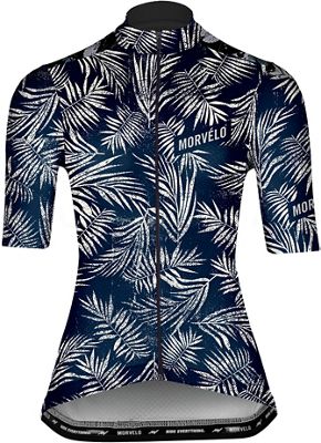 Morvelo Women's Kaya Short Sleeve Cycling Jersey SS21 - Nero/Bianco, Nero/Bianco