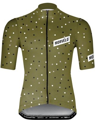 Morvelo Rebel Short Sleeve Cycling Jersey SS21 - Olive Green, Olive Green