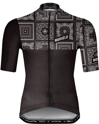 Morvelo Hodges Short Sleeve Cycling Jersey SS21 - Nero/Bianco, Nero/Bianco