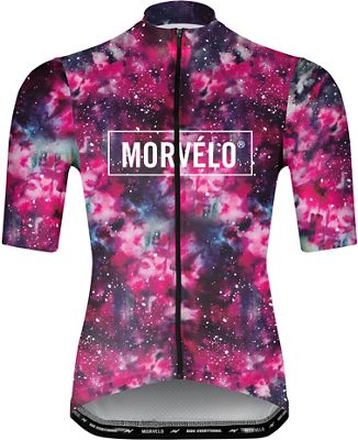 Morvelo Galacta Short Sleeve Cycling Jersey SS21 - Rosa/Viola, Rosa/Viola