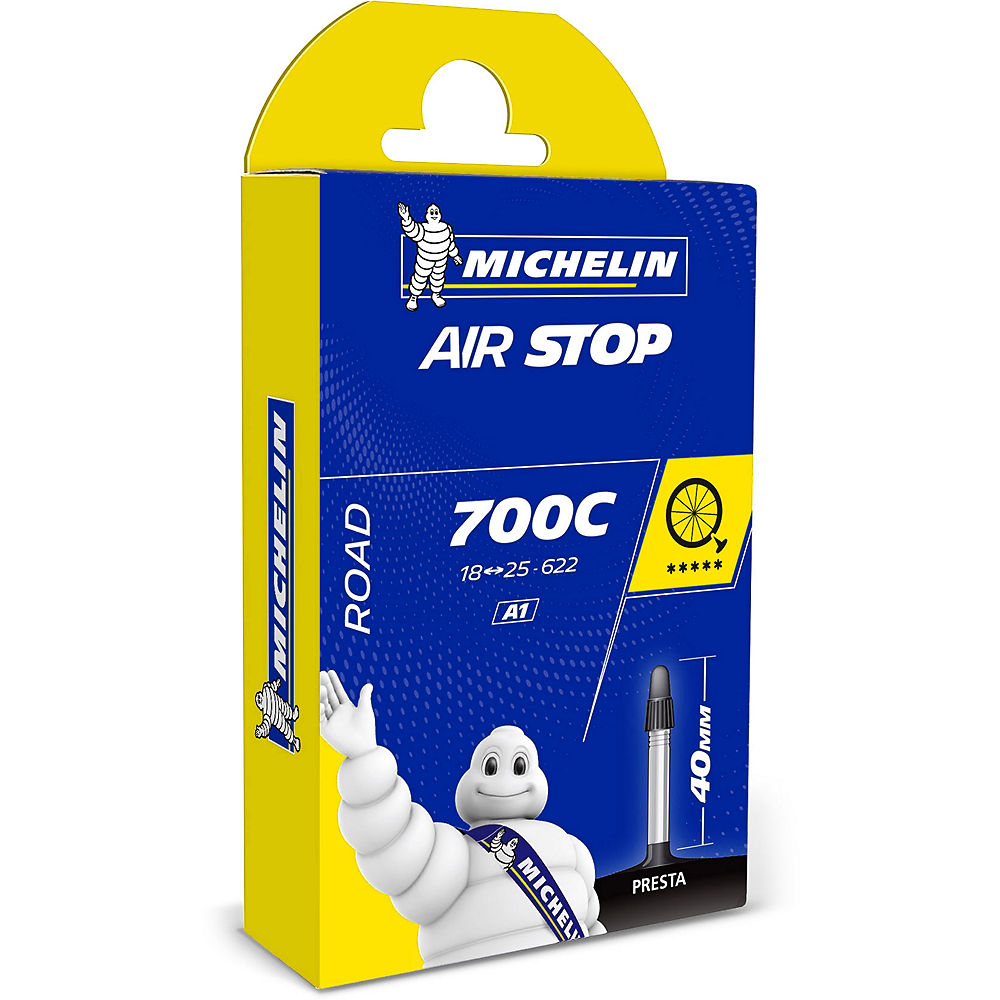 Michelin A1 AirStop Butyl Road Bike Tube - 52mm Valve