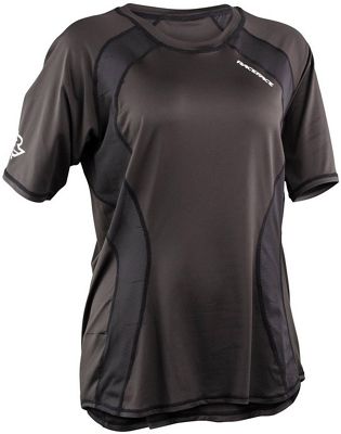 Race Face Women's Traverse MTB Cycling Jersey SS21 - nero, nero