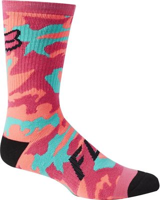 Fox Racing 8 Defend Socks 2021 - rosa - S/M, rosa