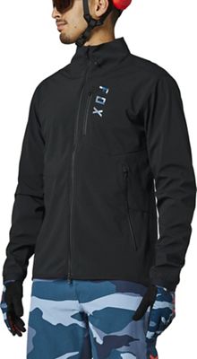 Fox Racing Ranger Fire Jacket 2021 - black-blue - S}, black-blue