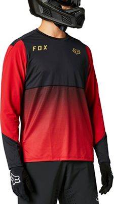 Maglia maniche lunghe Fox Racing Flexair 2021 - Chili, Chili