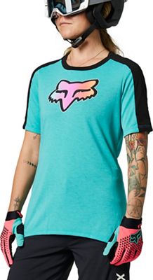 Fox Racing Women's Ranger Short Sleeve Jersey 2021 - Teal, Teal