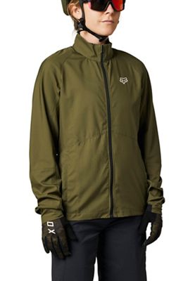 Fox Racing Women's Ranger Wind Jacket 2021 - Olive Green, Olive Green