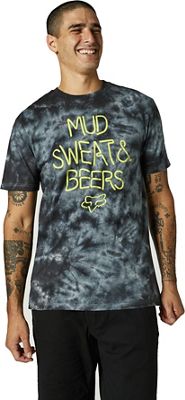 Fox Racing Down N Dirty Short Sleeve Tee 2021 - Black Vintage - M, Black Vintage