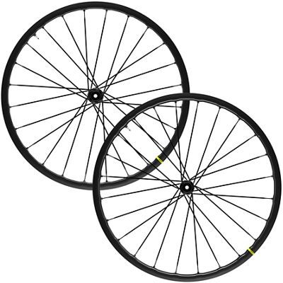 Mavic Ksyrium SL Disc Road Wheelset - Black - Shimano HG}, Black