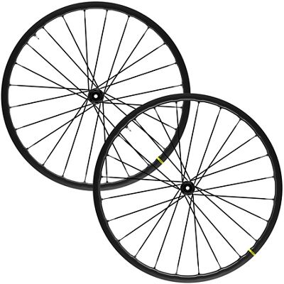 Mavic Ksyrium SL Disc Road Wheelset - Black - Shimano HG}, Black