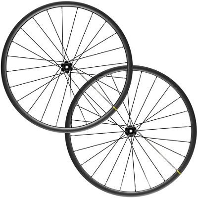 Mavic Allroad Pro Carbon SL Road Disc Wheelset - Black - SRAM XD}, Black