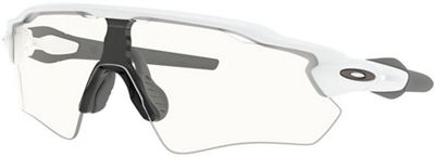 Oakley Radar EV Polished Clear Lens Sunglasses - bianco, bianco