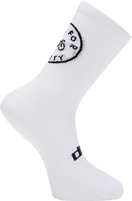 dhb Ride for Unity Sock - White - S/M}, White