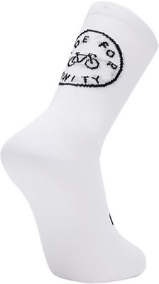 dhb Ride for Unity Sock  - bianco - M/L, bianco