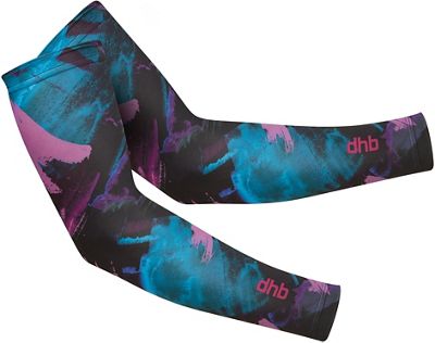 dhb Moda Light Womens Arm Warmer - SHODOU 2021 - Noir/Rose, Noir/Rose