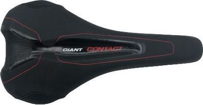 Giant Contact Forward Saddle - Steel Rails - Black-Grey