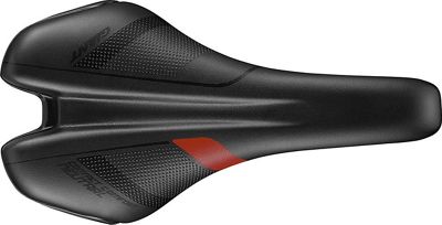 Giant Contact Comfort Neutral Saddle - Nero/Rosso - Steel Rails, Nero/Rosso