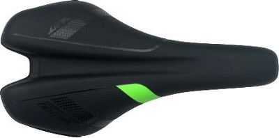 Giant Contact Comfort Neutral Saddle - Steel Rails - Black-Green