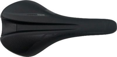 Giant Contact Neutral VL-1827 Saddle - Nero/Nero - Steel Rails, Nero/Nero