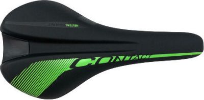 Giant Contact Neutral VL-1827 Saddle - nero - verde - Steel Rails, nero - verde