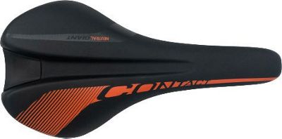 Giant Contact Neutral VL-1827 Saddle - nero - arancione - Steel Rails, nero - arancione