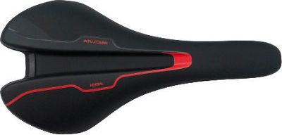Giant Contact SL Neutral On Saddle - Nero/Rosso - Steel Rails, Nero/Rosso