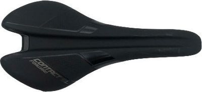 Giant Contact SL VL-1750 Forward Saddle - Nero/Nero - Steel Rails, Nero/Nero
