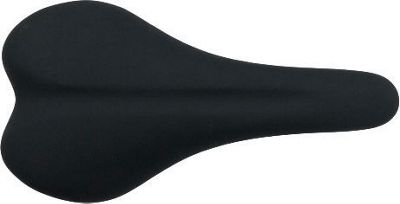 Velo VL-5110 Vinyl Saddle - Noir - Steel Rails, Noir