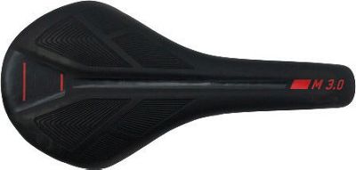 Syncros Aspect M3.0 Saddle - Nero/Rosso - Steel Rails, Nero/Rosso