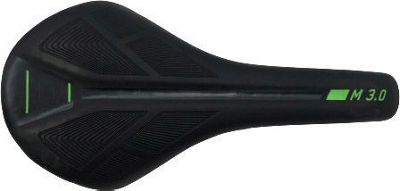 Syncros Aspect M3.0 Saddle - nero - verde - Steel Rails, nero - verde