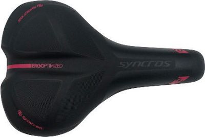 Velo VL-6297 Saddle - Nero/Rosso, Nero/Rosso