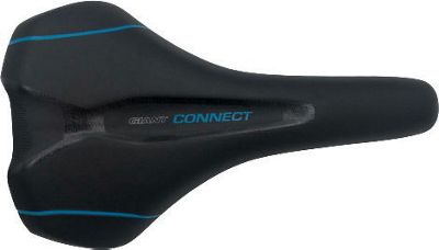 Giant Connect Upright VL-3320 Saddle - Nero/Blu, Nero/Blu