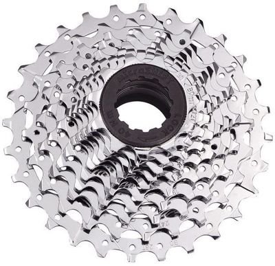 microSHIFT XLE H100 10 Speed Road Cassette - Silver - 11-36t}, Silver