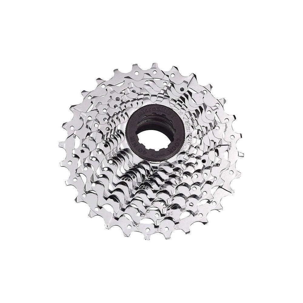 microSHIFT XLE H100 10 Speed Cassette - Argent - 11-36t, Argent