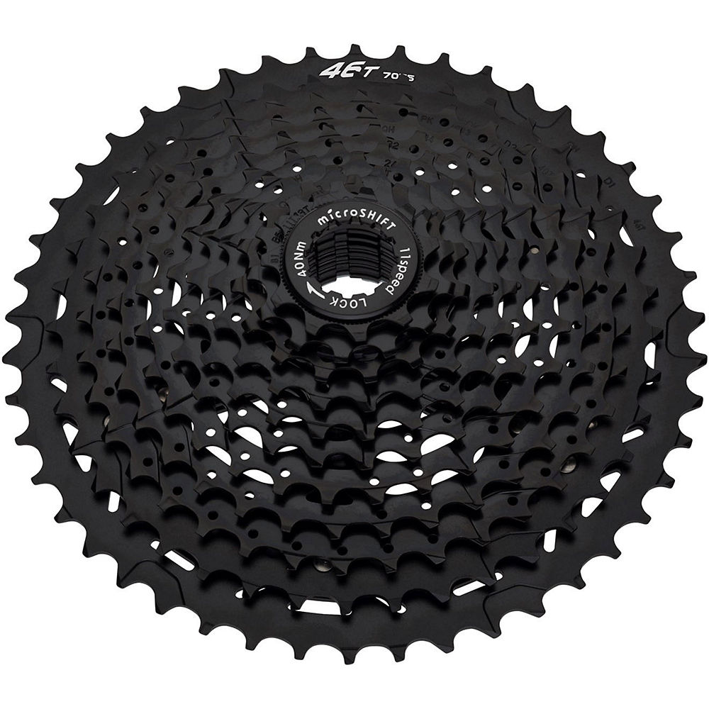 microSHIFT XLE 11 H113 11 Speed Cassette - Noir - 11-46t, Noir