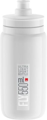 Elite Fly 550 ml Bottle AW20 - White with Grey Logo - 550ml}, White with Grey Logo