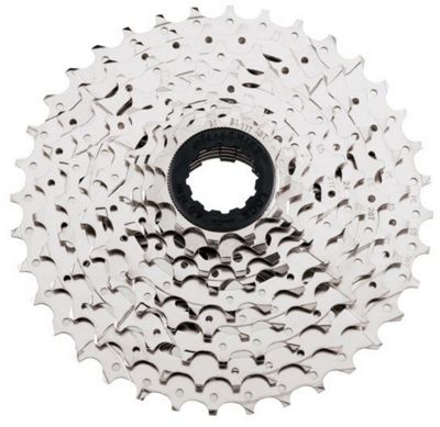 microSHIFT R9 H092 9 Speed Road Cassette - Silver - 11-32t}, Silver
