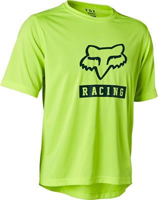 Maglia ragazzi maniche corte Fox Racing Ranger 2021 - Florescent Yellow, Florescent Yellow