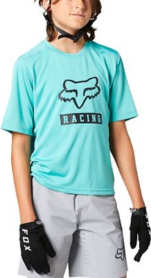 Maglia ragazzi maniche corte Fox Racing Ranger 2021 - foglia di tè - XL, foglia di tè