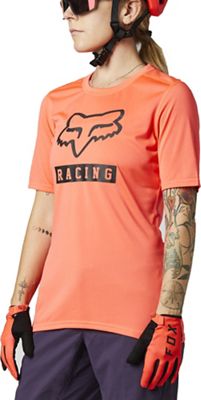 Fox Racing Women's Ranger Short Sleeve Jersey 2021 - Atomic Punch - XS, Atomic Punch