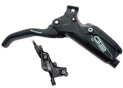 SRAM G2 RS Disc Brake (No Clamp) - Diffusion Black - Front-RH}, Diffusion Black